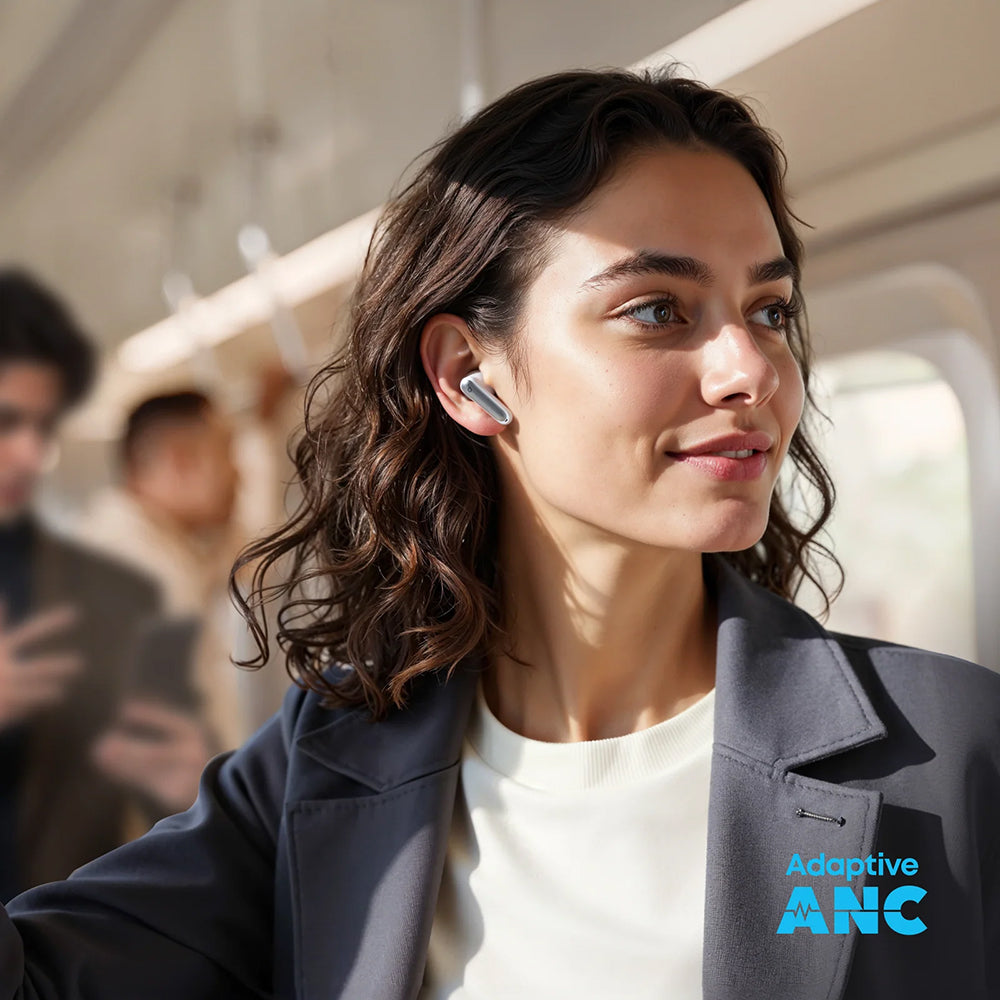 Bluetooth prostoročne slušalke Anker SoundCore P41i, TWS, ANC, bele A3937G21