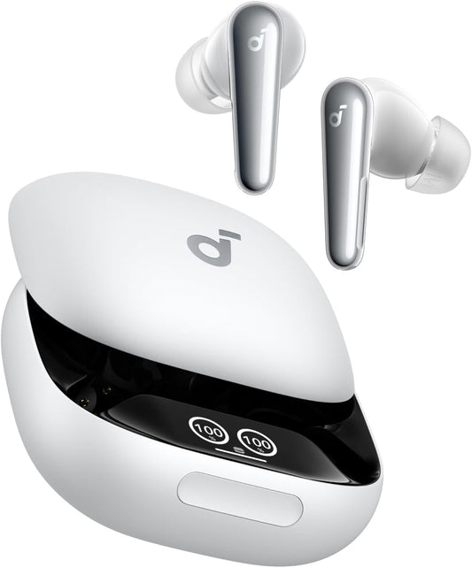 Bluetooth prostoročne slušalke Anker SoundCore Liberty 4 Pro, TWS, ANC, bele A3954G21