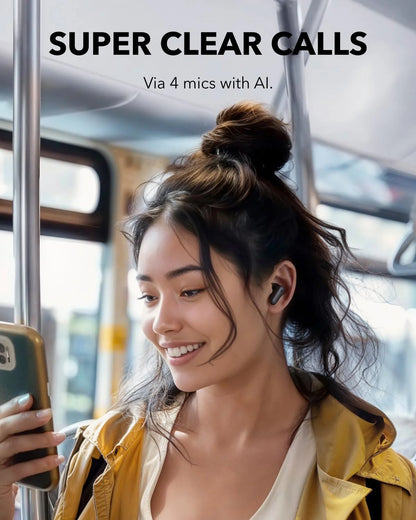 Handsfree Bluetooth Anker SoundCore P30i, TWS, ANC, Črna A3959Z11