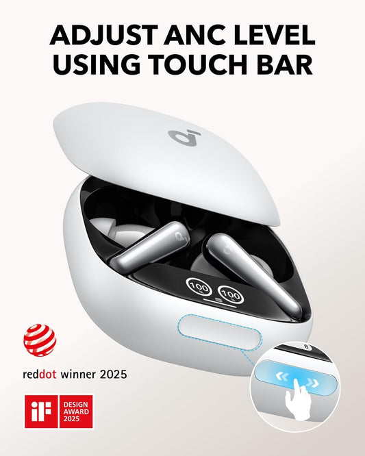 Handsfree Bluetooth Anker Soundcore Liberty 4 Pro, TWS, ANC, Bel A3954G21