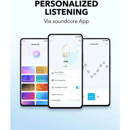 Anker Soundcore H30i Bluetooth Handsfree, večtočkovni, A2DP, bel A3012G21 