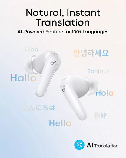 Bluetooth prostoročne slušalke Anker Soundcore R60i, TWS, ANC, bela D1202G21