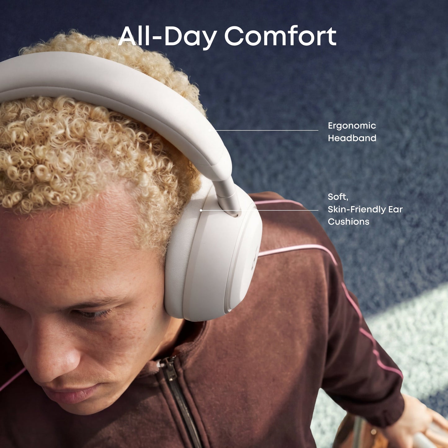 Bluetooth prostoročni Anker SoundCore Space 2, A2DP, ANC, Bela D1402G21
