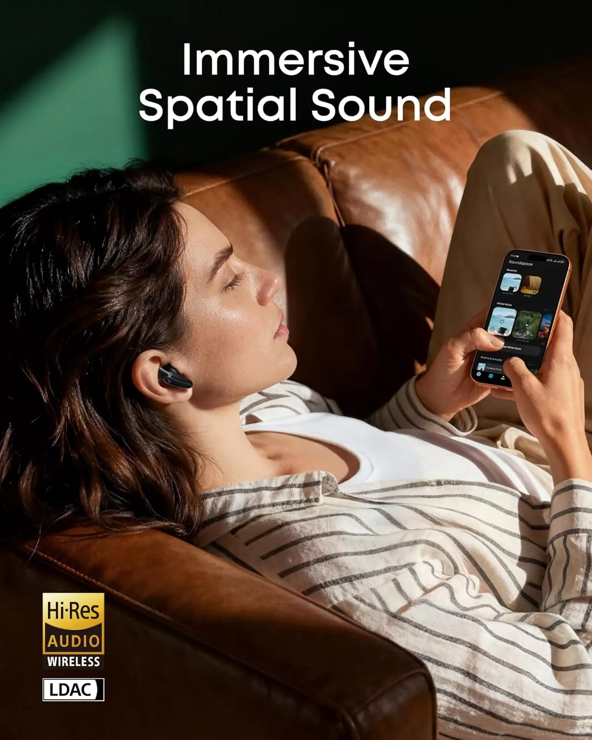 Brezžične slušalke Bluetooth Anker SoundCore Liberty Buds, TWS, ANC, Črne D1200G11