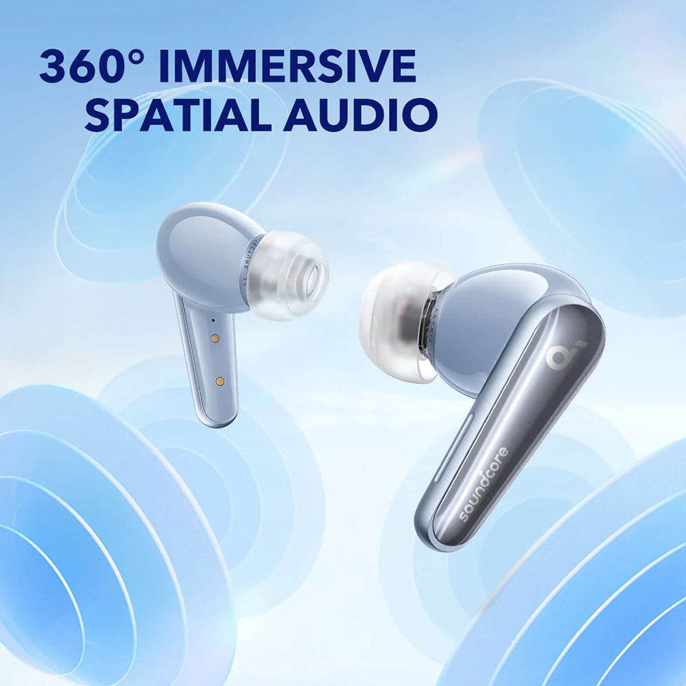 Handsfree Bluetooth Anker SoundCore Liberty 4, TWS, ANC, Modra A3953G31