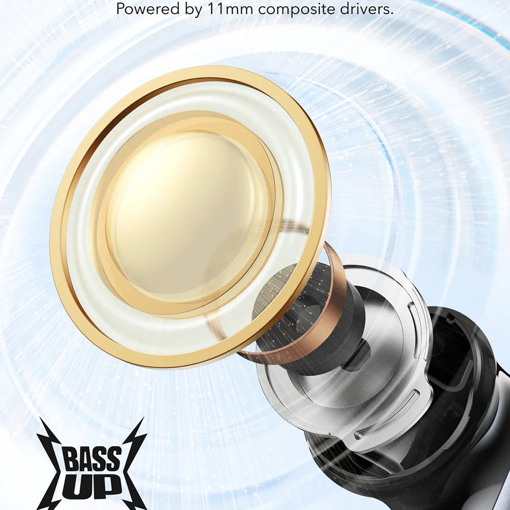 Brezžične slušalke Bluetooth Anker SoundCore P40i, TWS, ANC, bela A3955G21