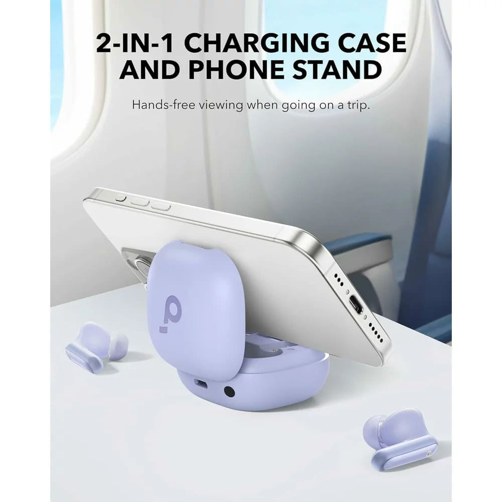 Brezžične slušalke Bluetooth Anker SoundCore P40i, TWS, ANC, Vijolična A3955GQ1