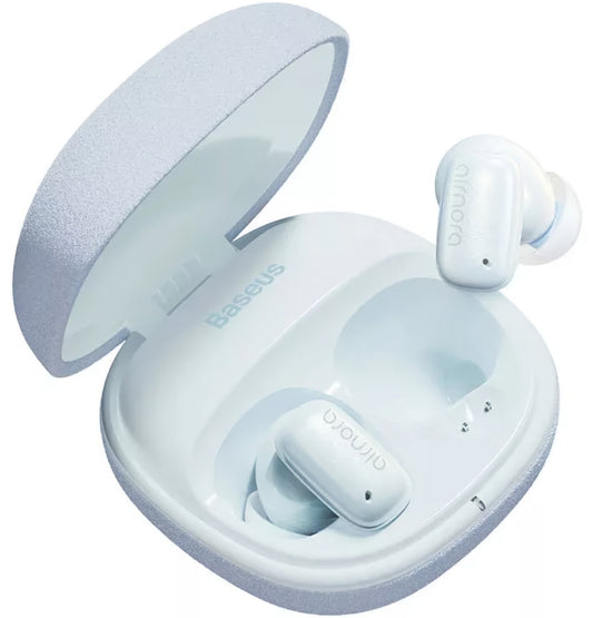 Handsfree Bluetooth Baseus AirNora 2, TWS, ANC, Modra NGTW320203