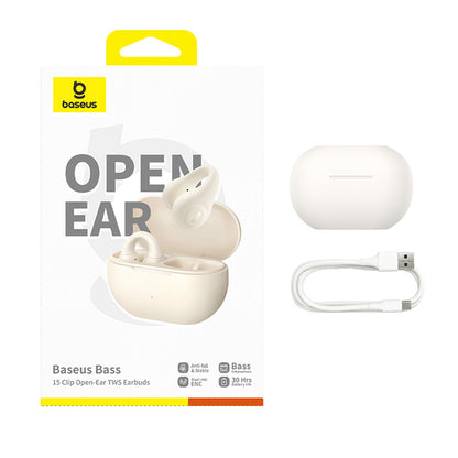 Handsfree Bluetooth Baseus Bass 15 Clip, TWS, Bel A00079500223-00
