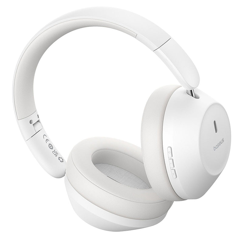 Brezžične slušalke Bluetooth Baseus Bass 30 Max, A2DP, Bela A00070700211-00