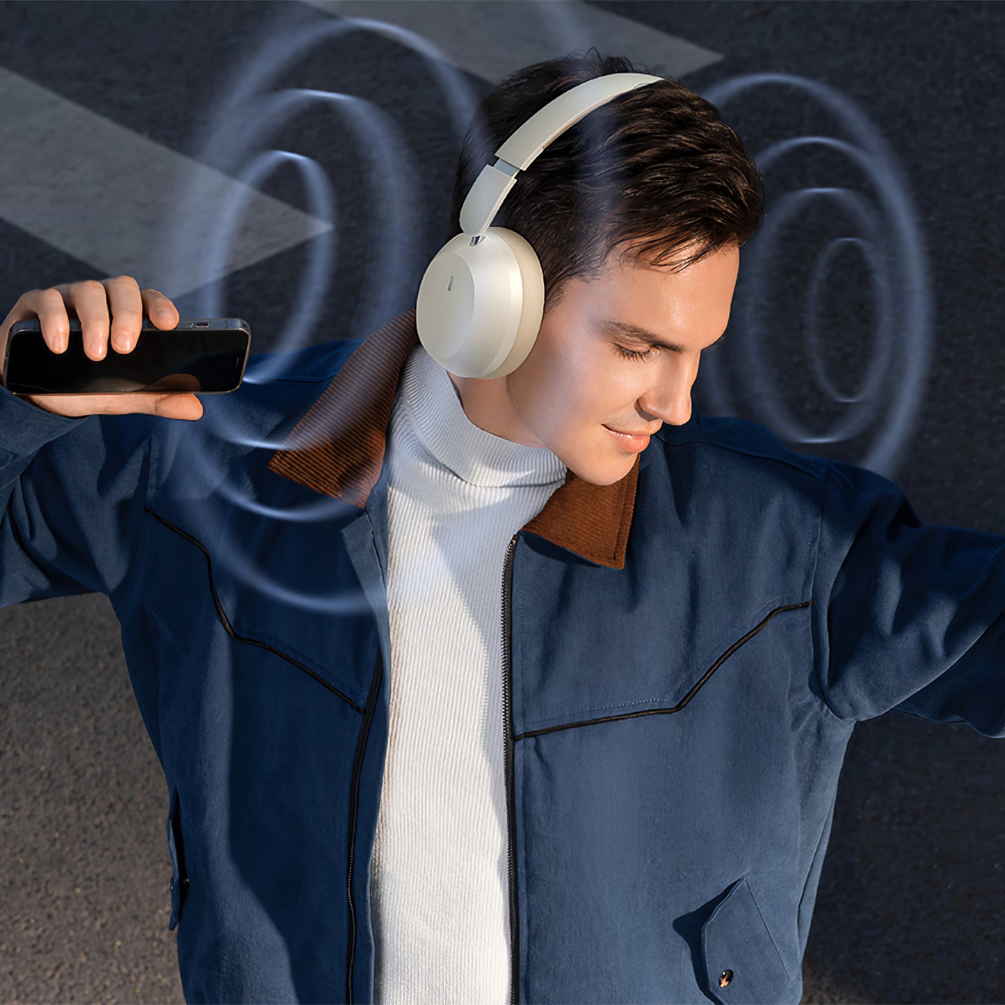 Handsfree Bluetooth Bluetooth Baseus Bass 35 Max, A2DP, bela A00070800221-00 