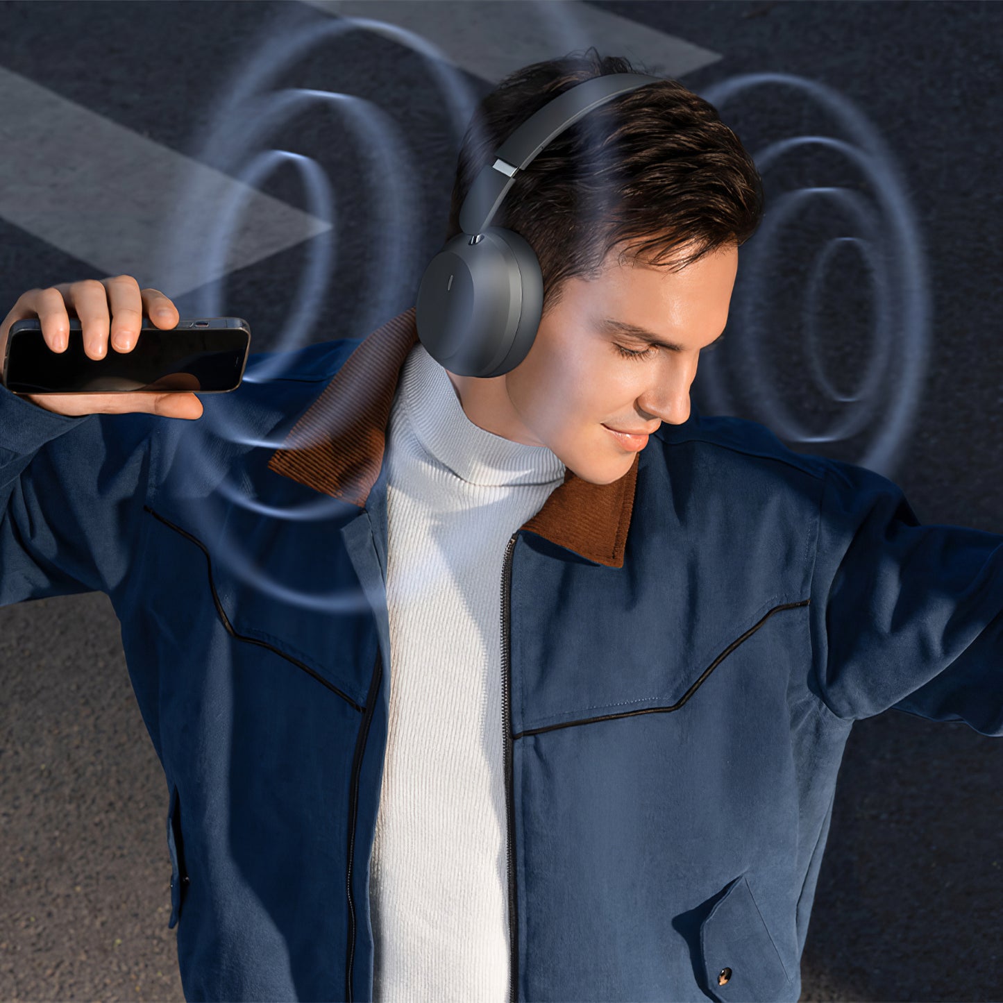 Handsfree Bluetooth Baseus Bass 35 Max, A2DP, Siva A00070800821-00