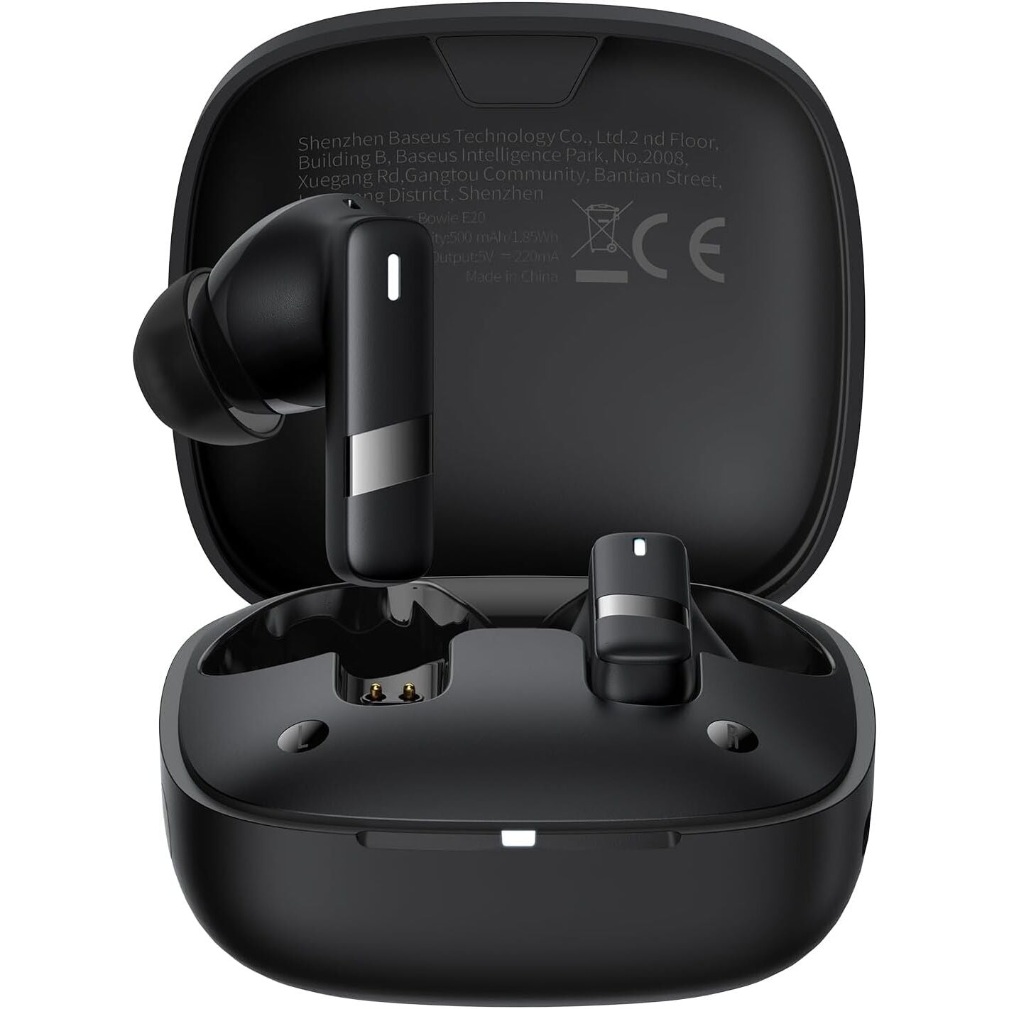 Brezžične slušalke Bluetooth Baseus Bowie E20, TWS, črne
