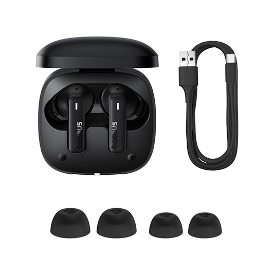 Handsfree Bluetooth Baseus Bowie E19, TWS, Črna A00069600113-00