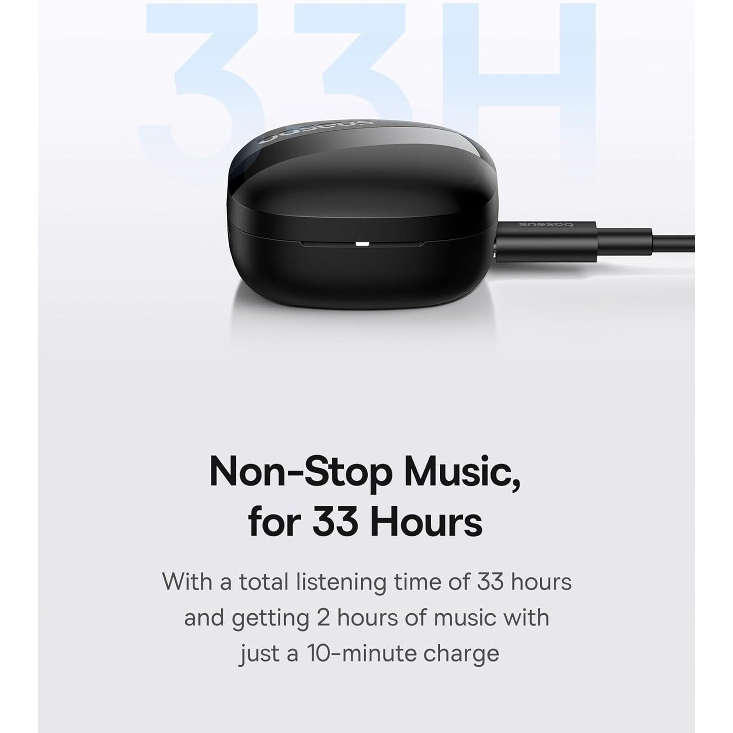 Brezžične slušalke Bluetooth Baseus Bowie E20, TWS, črne
