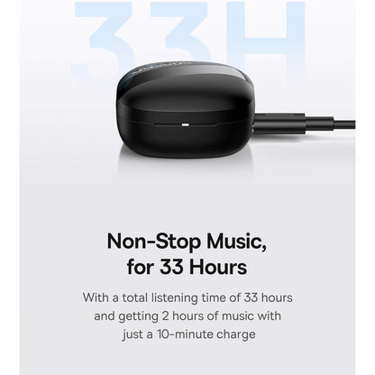 Brezžične slušalke Bluetooth Baseus Bowie E20, TWS, črne