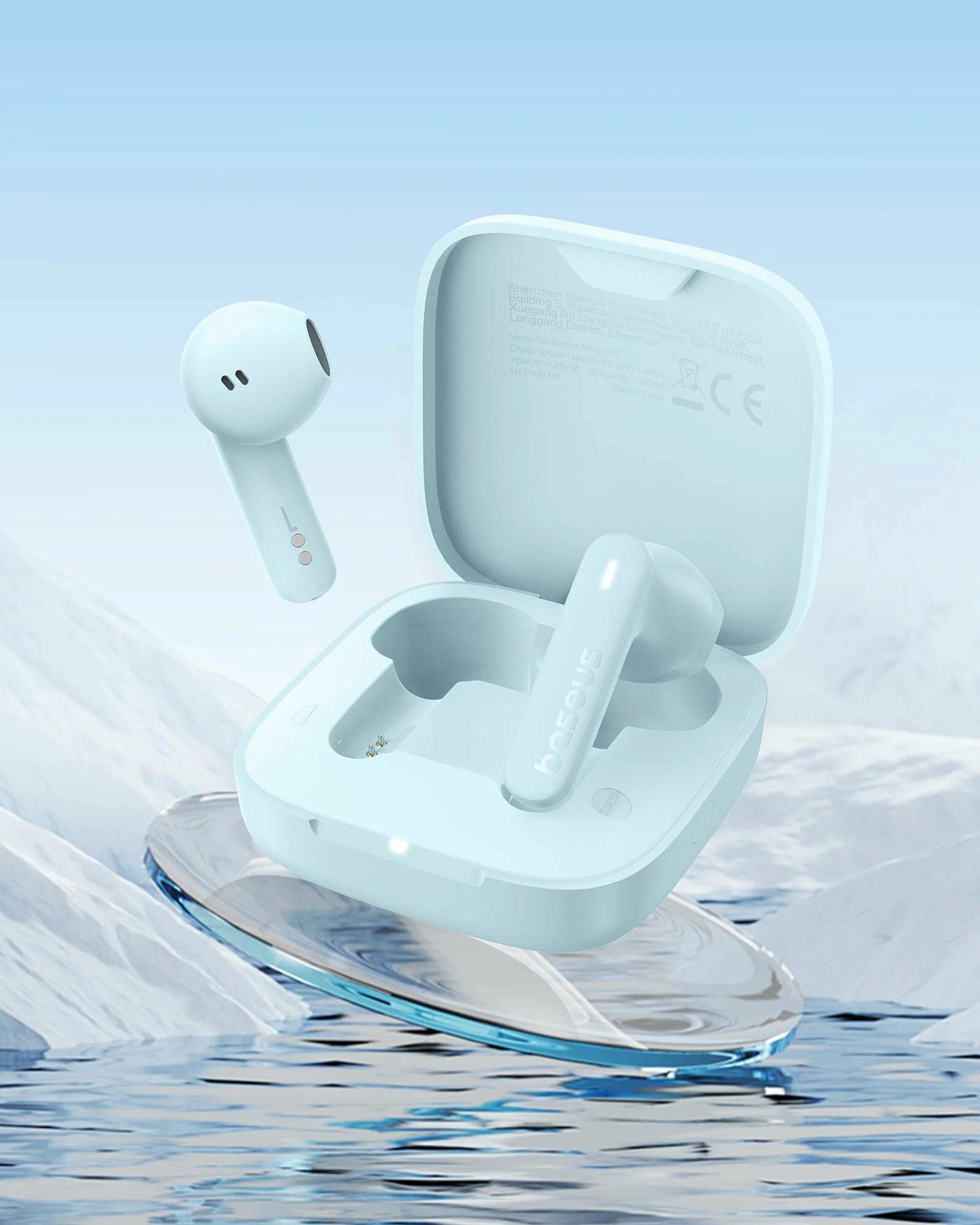 Handsfree Bluetooth Baseus Bowie E16, TWS, Modra A00061900313-01