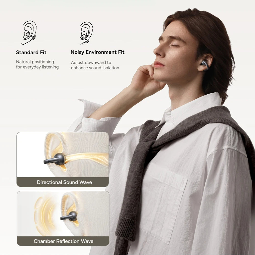 Handsfree Bluetooth Baseus Bowie MC1 Pro, TWS, MultiPoint, Črna A0102503