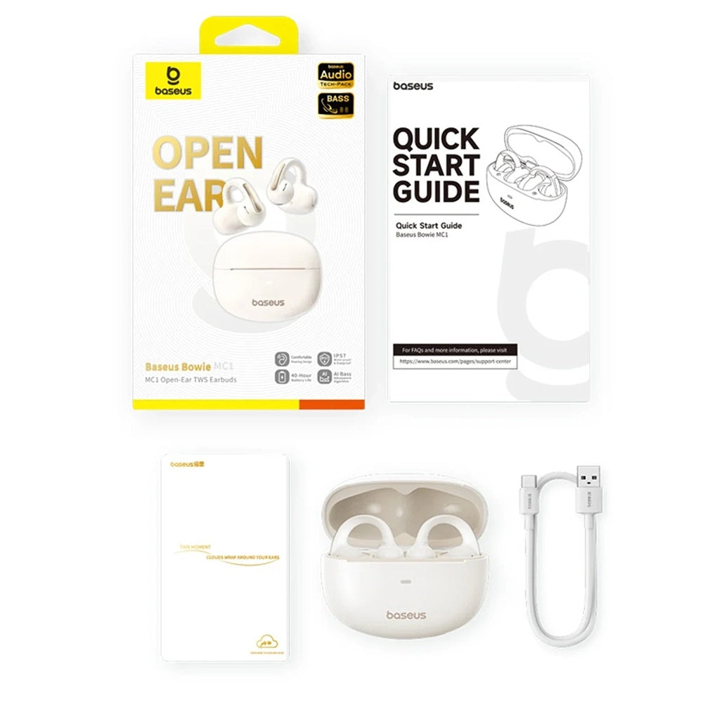 Handsfree Bluetooth Baseus Bowie MC1, TWS, Bel A00083501226-00