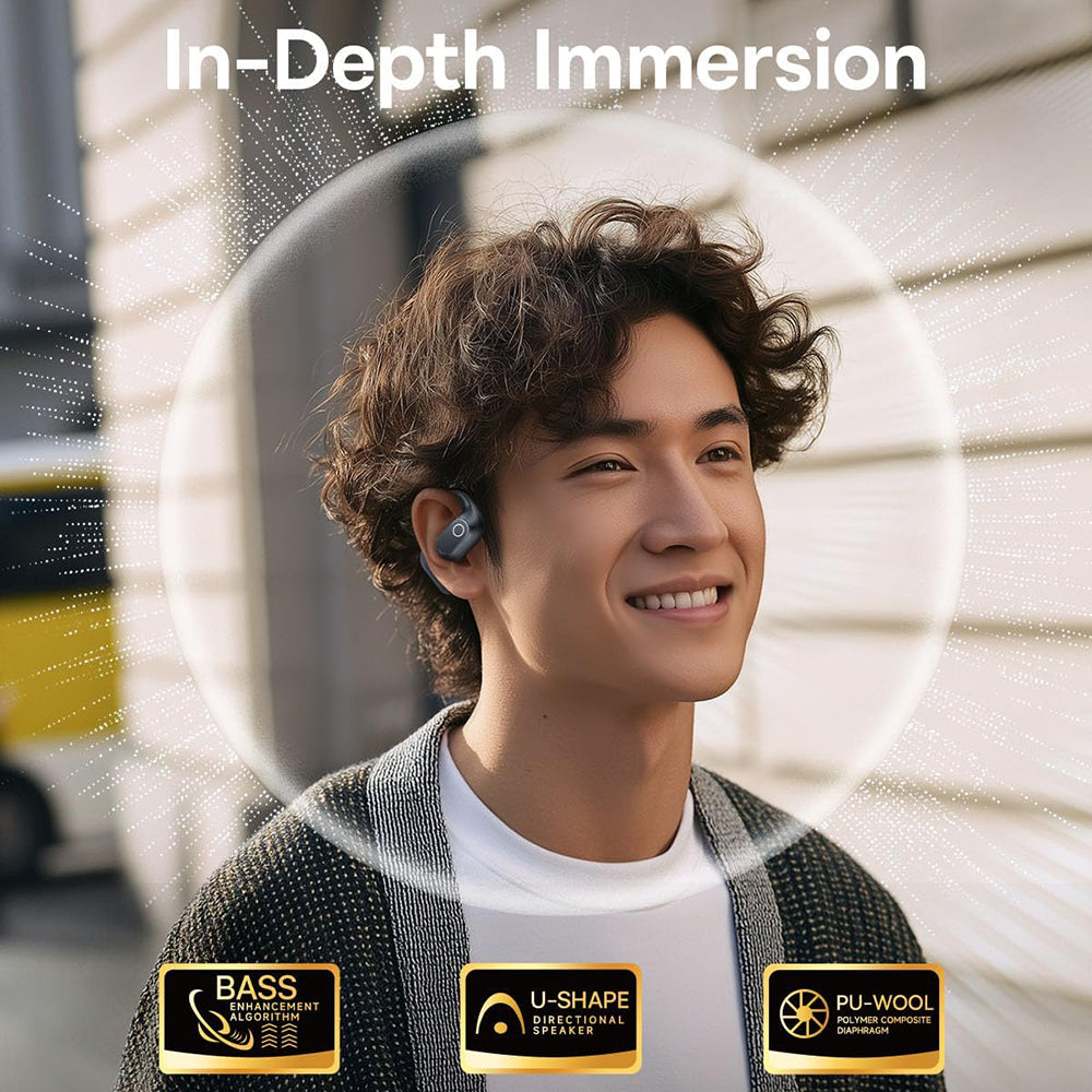 Brezžične slušalke Bluetooth Baseus Eli 2i Fit, TWS, črne A0102604