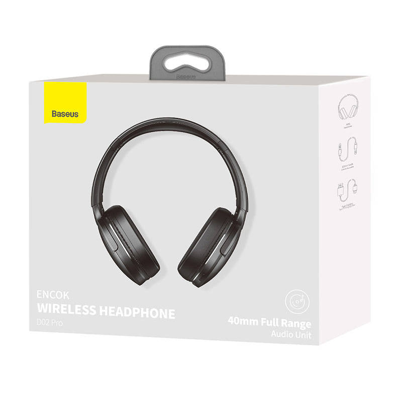 Slušalka Bluetooth Baseus Encok D02 Pro, MultiPoint, A2DP, črna NGTD010301 