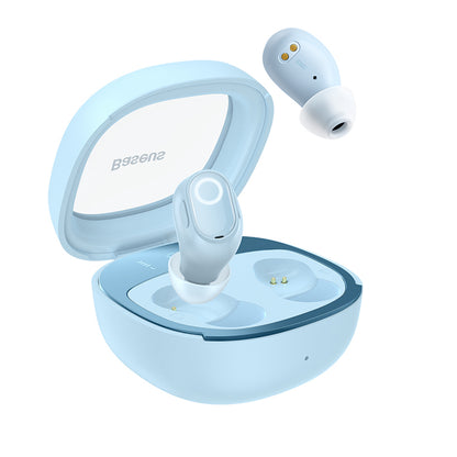 Handsfree Bluetooth Baseus WM02+, TWS, Modra NGTW370303