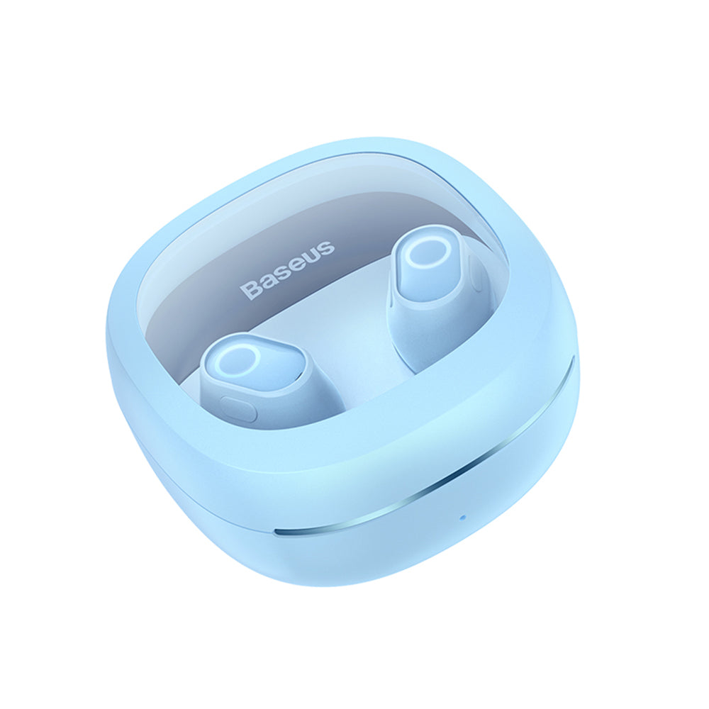 Handsfree Bluetooth Baseus WM02+, TWS, Modra NGTW370303