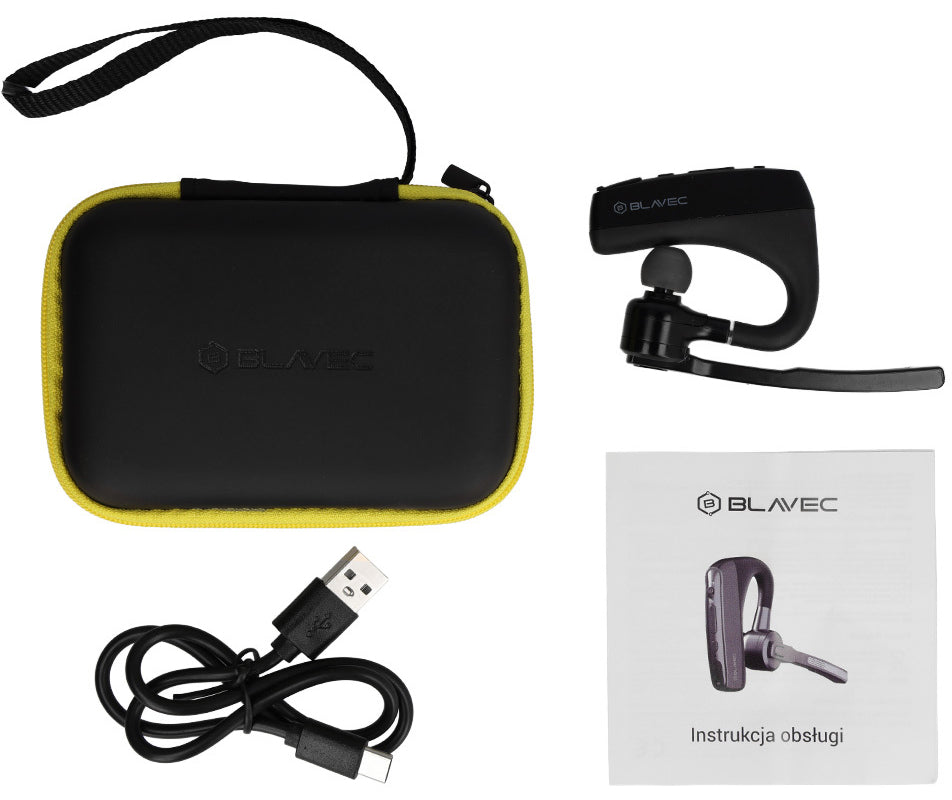 Prostoročno Bluetooth Blavec Voyager 1, MultiPoint, A2DP, črna