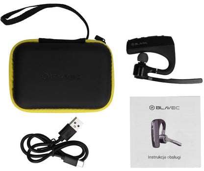 Prostoročno Bluetooth Blavec Voyager 1, MultiPoint, A2DP, črna