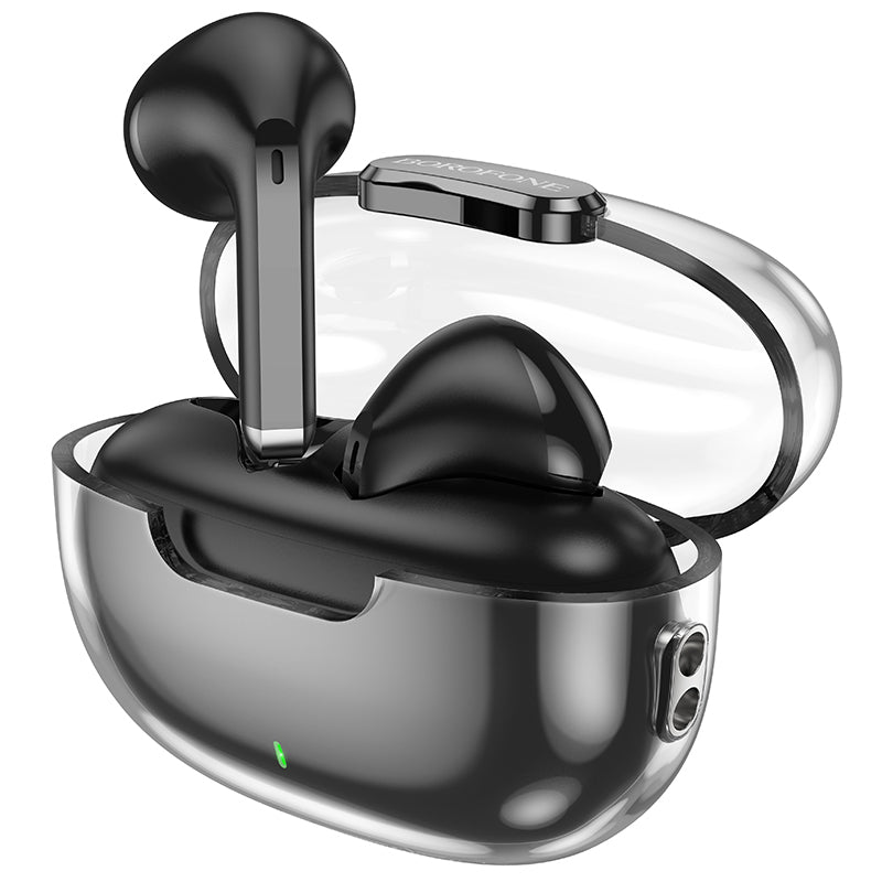 Brezžične slušalke Bluetooth Borofone BW46 Ice Flake, TWS, črne