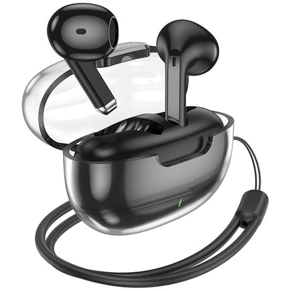Brezžične slušalke Bluetooth Borofone BW46 Ice Flake, TWS, črne