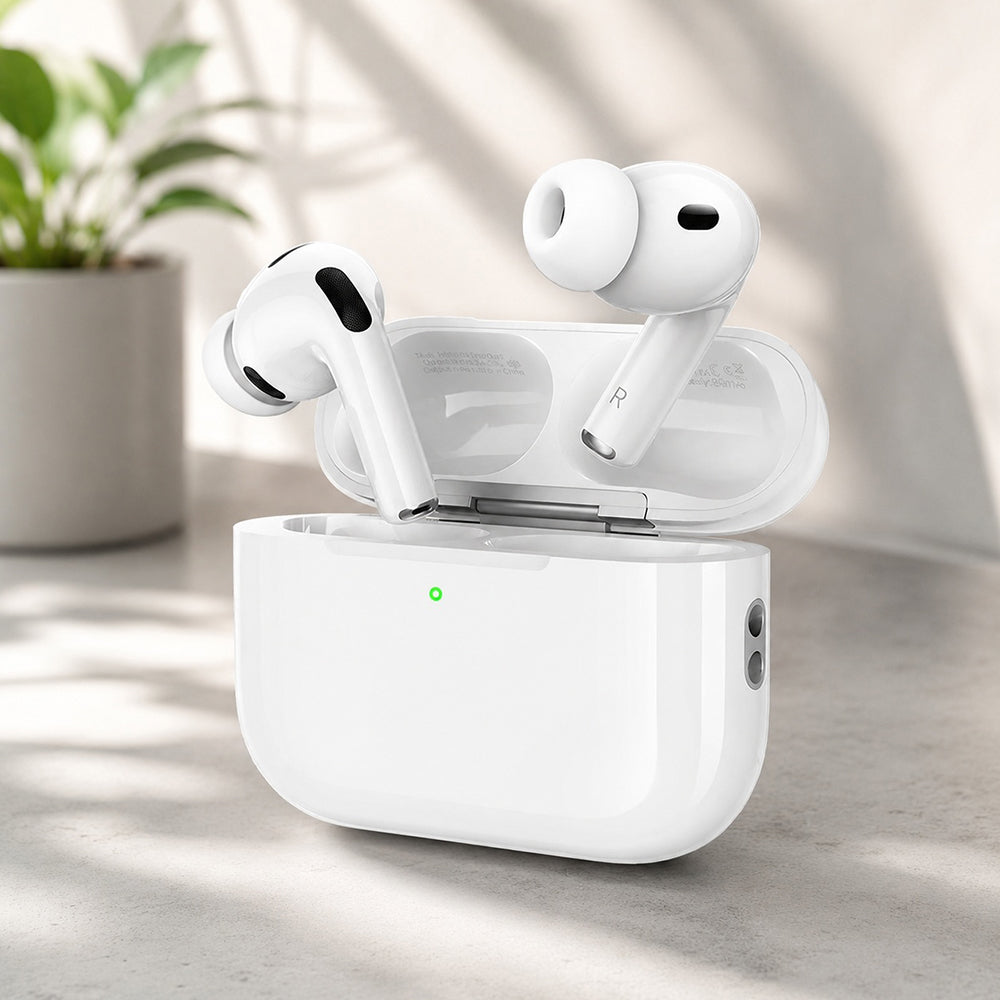 Bluetooth prostoročne slušalke Borofone BW99, TWS, ANC, bele