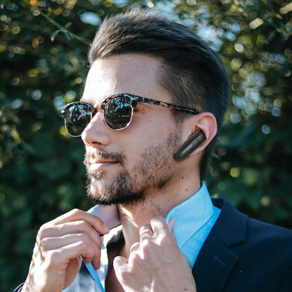 Bluetooth prostoročni Borofone Encourage BC21, MultiPoint, A2DP, Črn