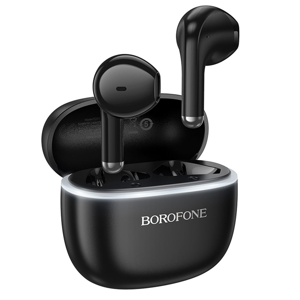 Handsfree Bluetooth Borofone FQ11 Sound, TWS, Black