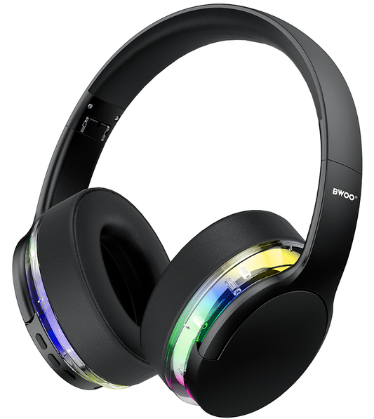 Bluetooth prostoročne slušalke BWOO BO-BW587, A2DP, ANC, Črne