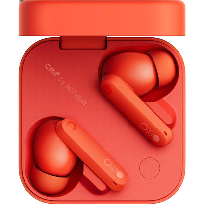 Brezžične slušalke Bluetooth CMF by Nothing Buds Pro 2, TWS, ANC, MultiPoint, Oranžne