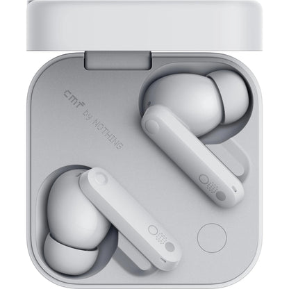Handsfree Bluetooth CMF by Nothing Buds Pro 2, TWS, ANC, MultiPoint, Light Gray