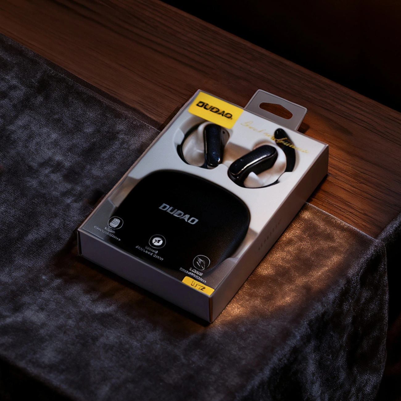 Bluetooth prostoročne slušalke Dudao U17Z, TWS, črne