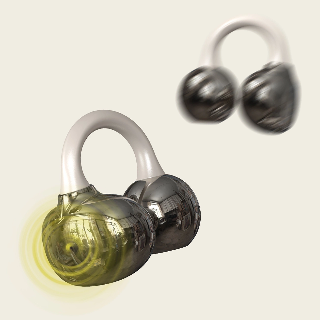 Brezžične slušalke Bluetooth Dudao U20, TWS, bele