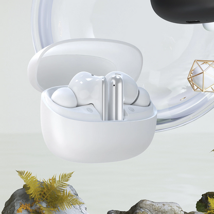 Bluetooth prostoročne slušalke Dudao U21, TWS, ANC, Bela