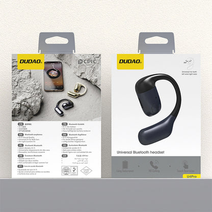 Handsfree Bluetooth Dudao U4Pro, A2DP, Črn