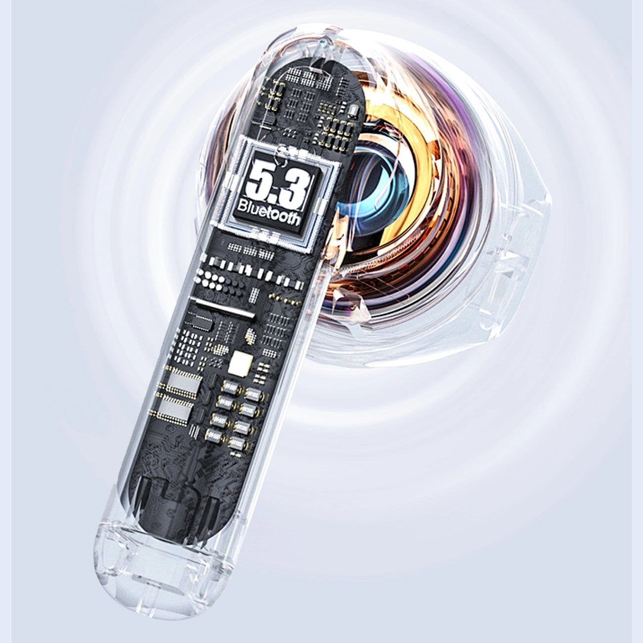 Brezžične slušalke Bluetooth Dudao U8, TWS, bele