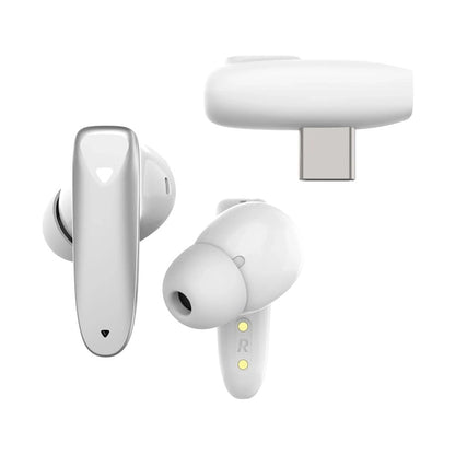 Brezžične Bluetooth slušalke Fixed Pods, TWS, bele