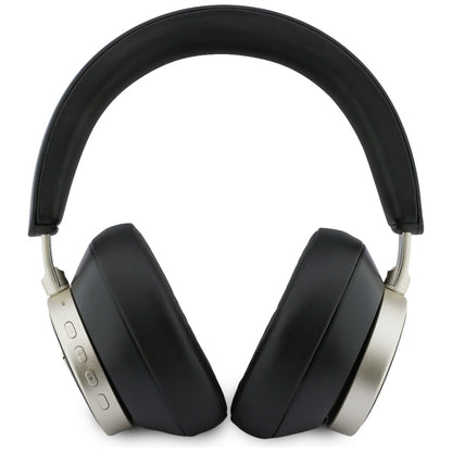 Brezžične slušalke Bluetooth Guess 4G Gold Triangle Logo, A2DP, Črna