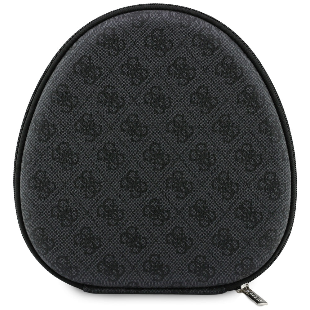 Brezžične slušalke Bluetooth Guess 4G Gold Triangle Logo, A2DP, Črna