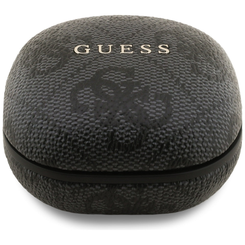 Brezžične slušalke Bluetooth Guess 4G Classic Metal Logo, TWS, črne