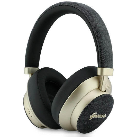Brezžične slušalke Bluetooth Guess 4G Gold Script Metal, A2DP, Črne