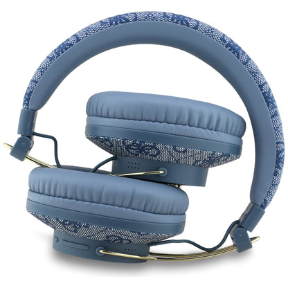 Handsfree Bluetooth Guess 4G Metal Logo, A2DP, Modra