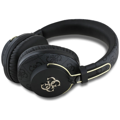 Brezžične slušalke Bluetooth Guess 4G Metal Logo, A2DP, črne