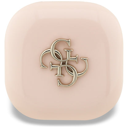Brezžične slušalke Bluetooth Guess 4G Metal Logo, TWS, roza